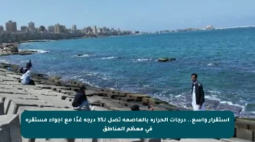 استقرار واسع.. درجات الحرارة بالعاصمة تصل لـ35 درجة غدًا مع أجواء مستقرة في معظم المناطق
